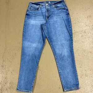 Old Navy High Rise Curvy Straight Denim Jeans 16 Tall